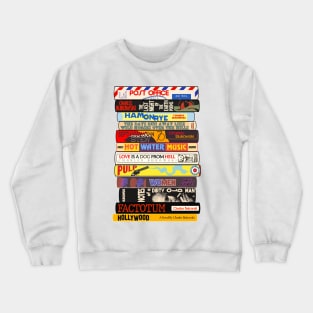 Charles Bukowski Books Stack Crewneck Sweatshirt